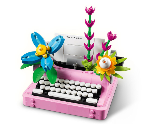 LEGO Creator 3 w 1 31169 Maszyna do pisania z kwiatami - 1283669 - zdjęcie 12